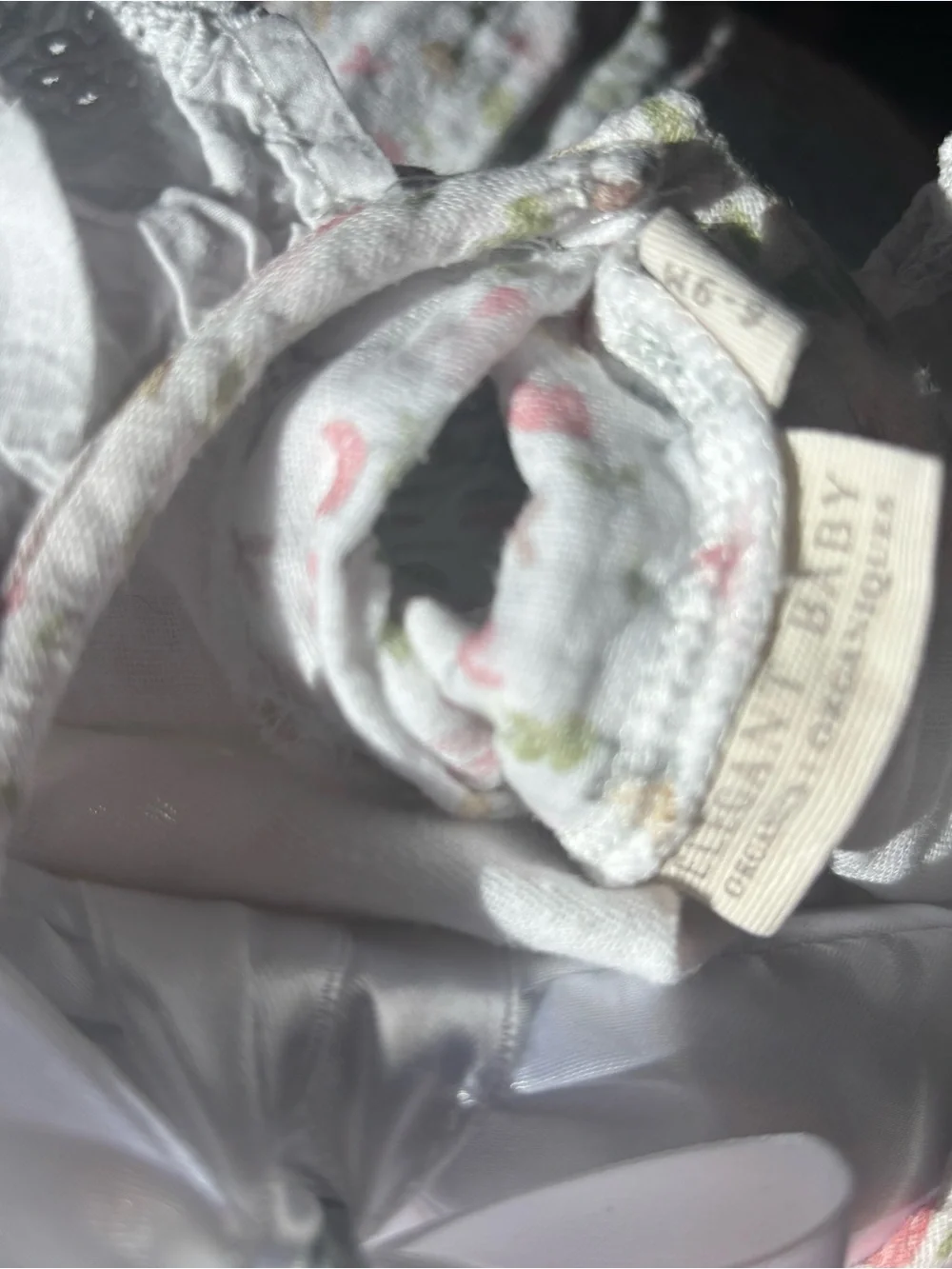 Elegant Baby Floral Jumpsuit 6-9 months